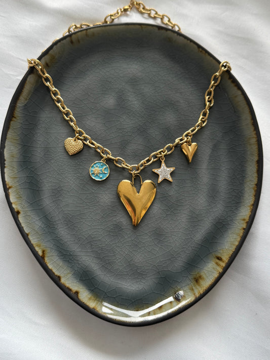 Bedelketting (29) - goud