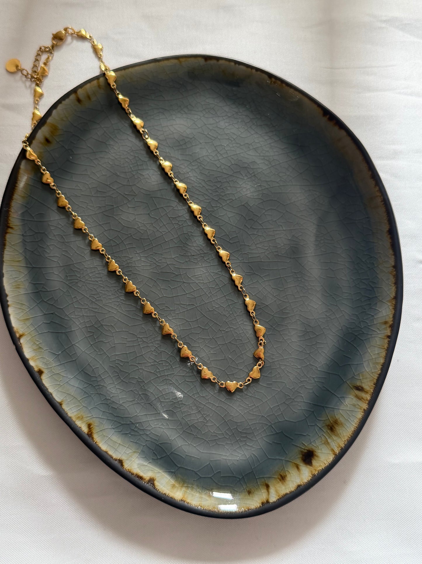 ‘KAILEY’ ketting - goud/zilver