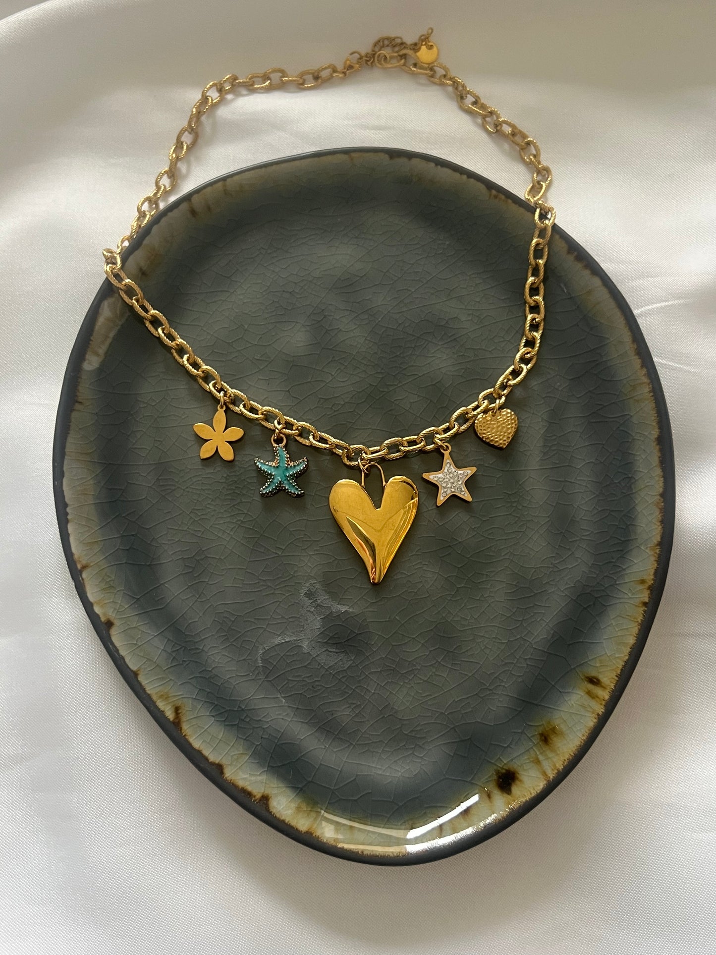 Bedelketting (33) - goud