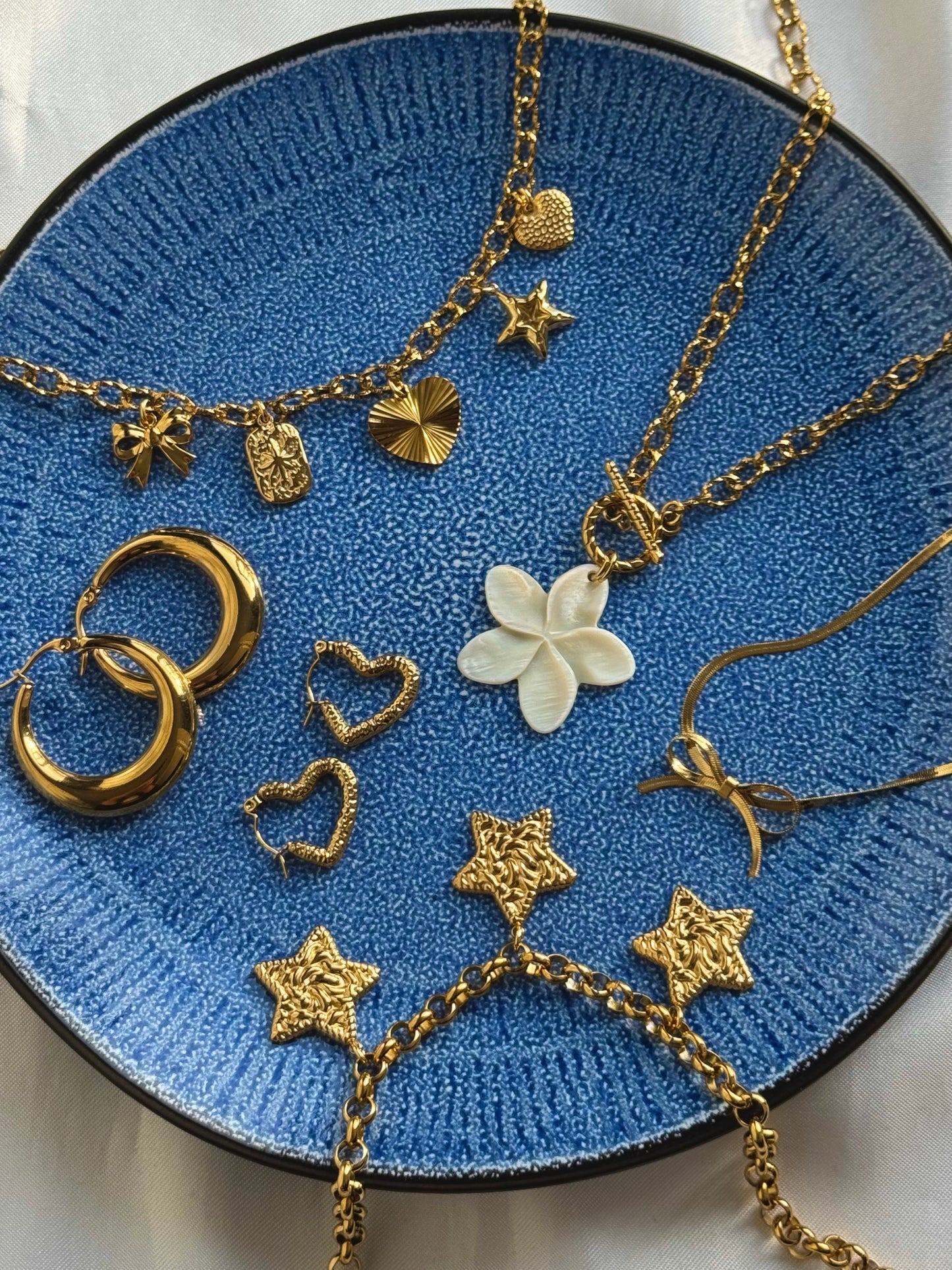 ‘LISE’ ketting - goud/zilver