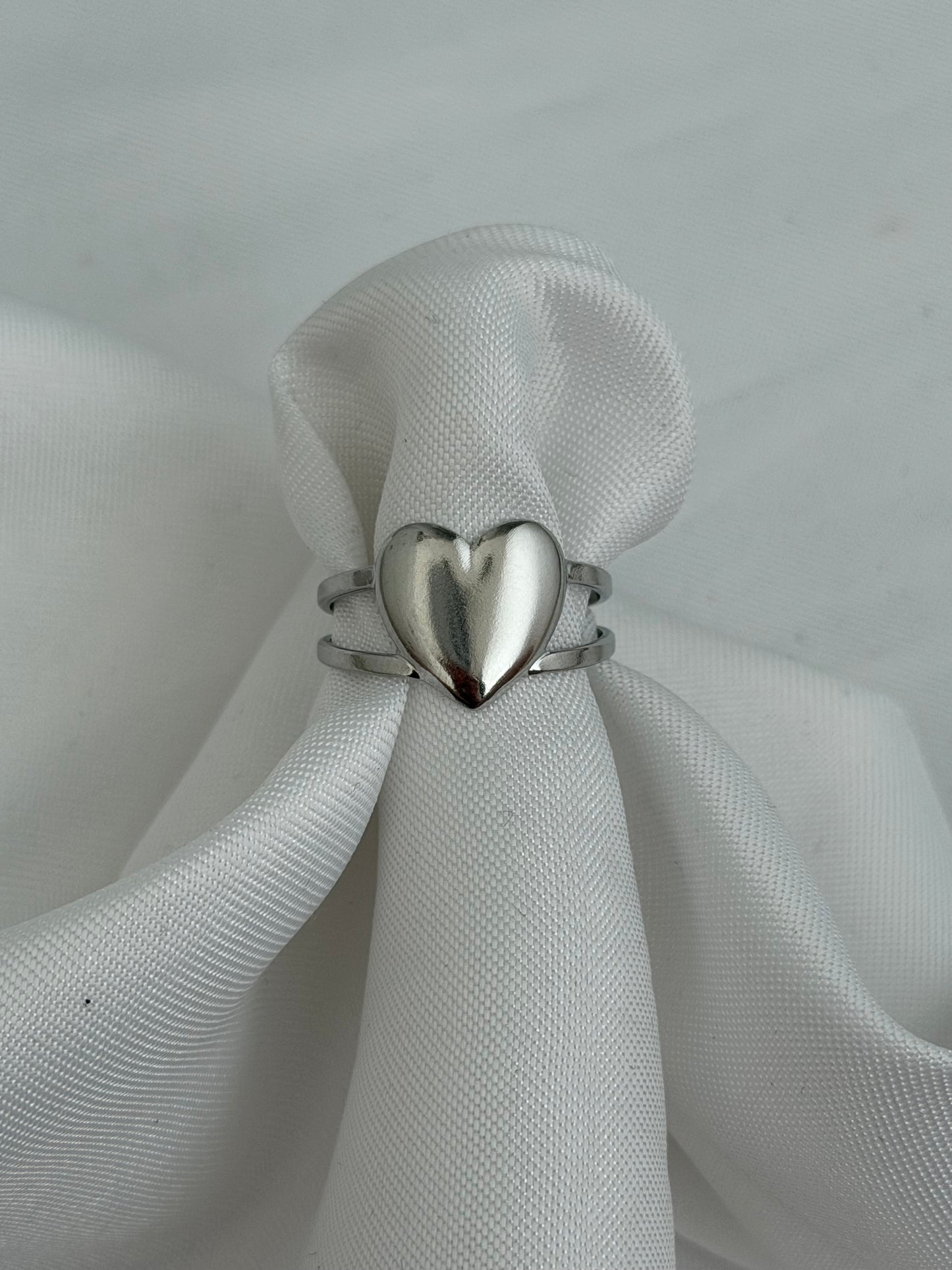 ‘MILA’ ring - goud/zilver