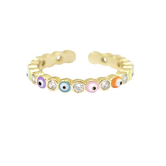 Evi ring - goud / zilver