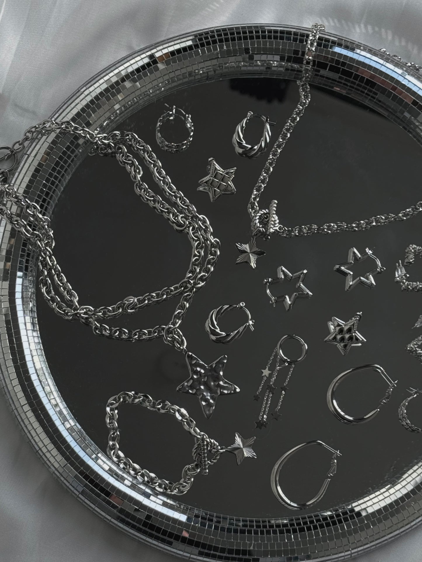 ‘MAEGAN’ ketting - zilver