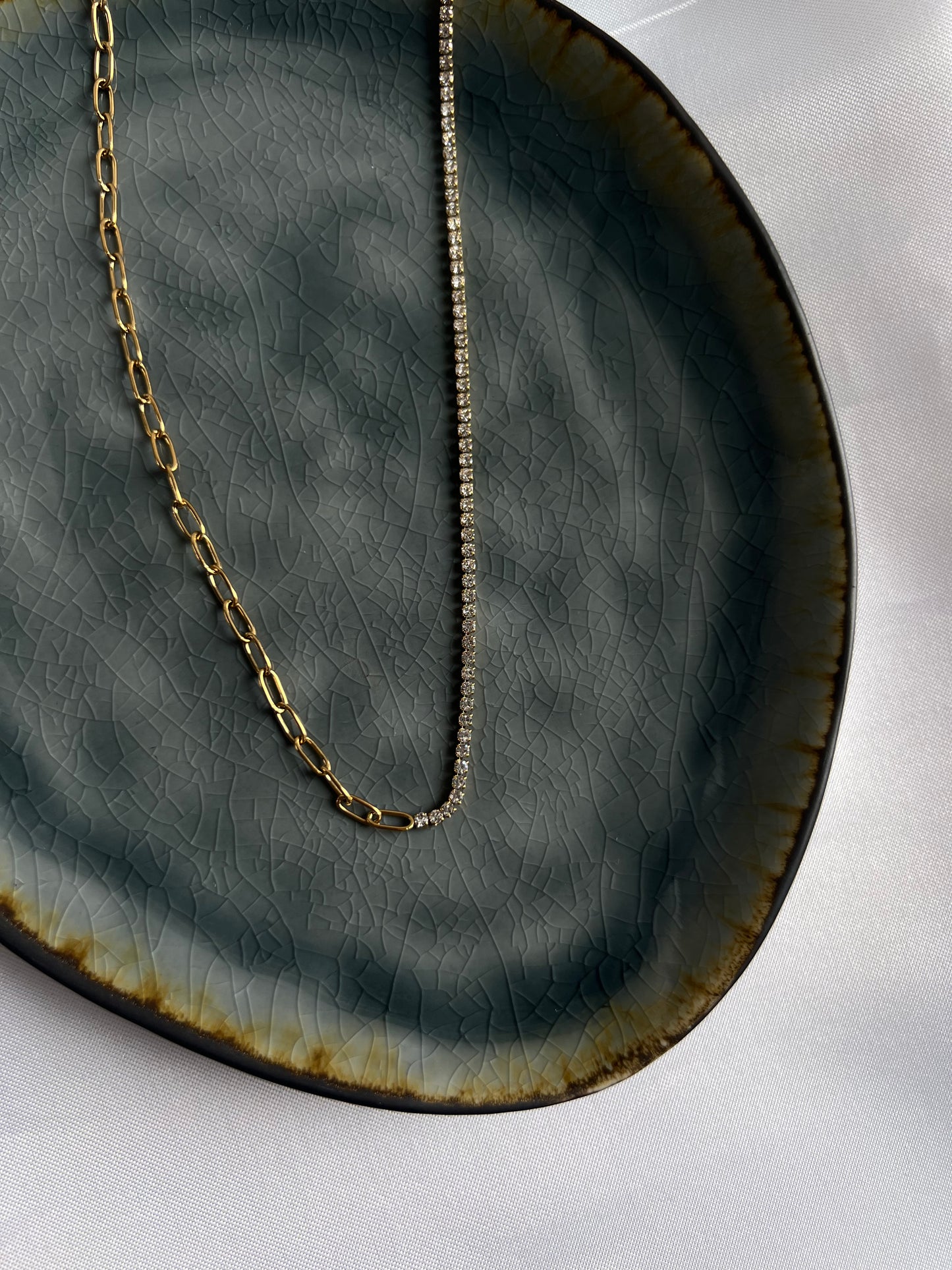 Kelly ketting - goud / zilver