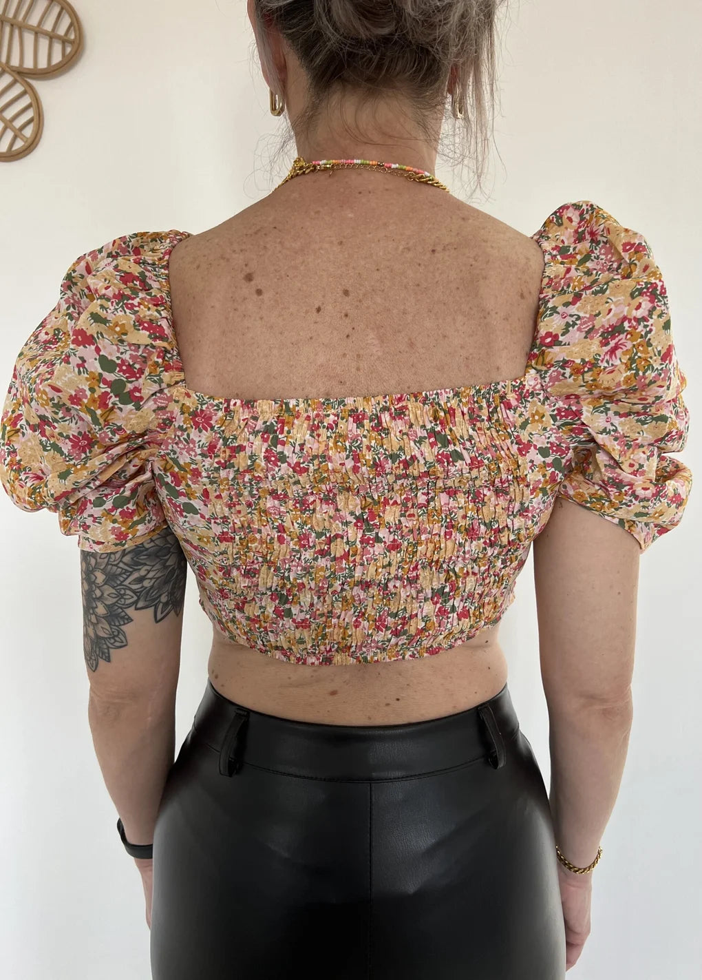 Maaike top - oranje
