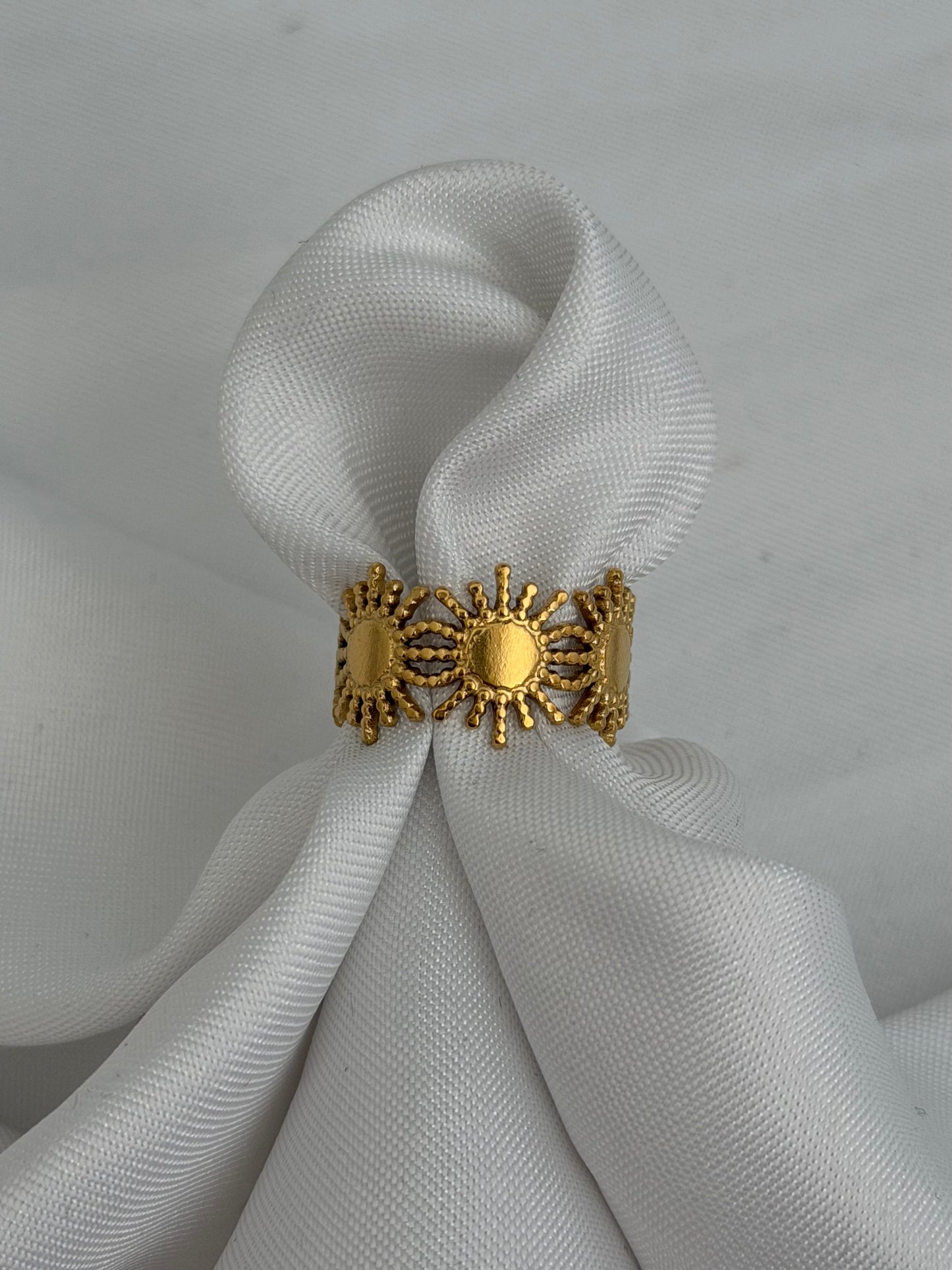 ‘TAMARA’ ring - goud/zilver