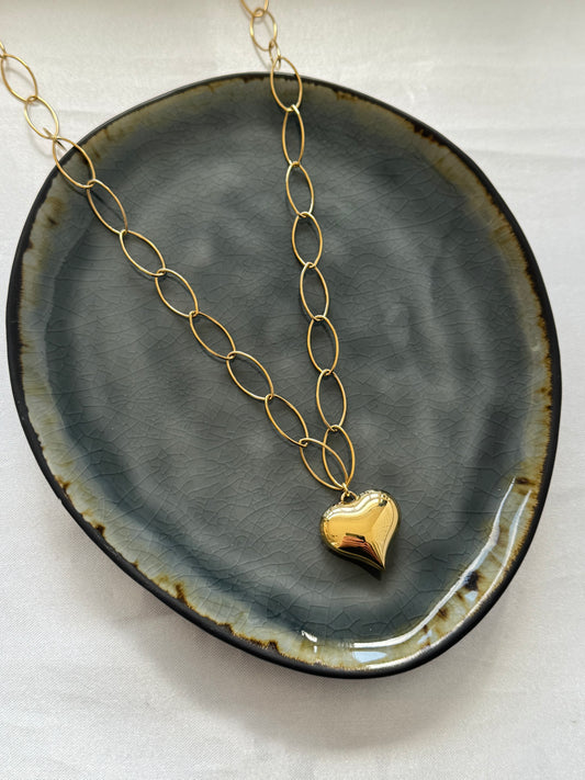 ‘LOVELY’ ketting - goud