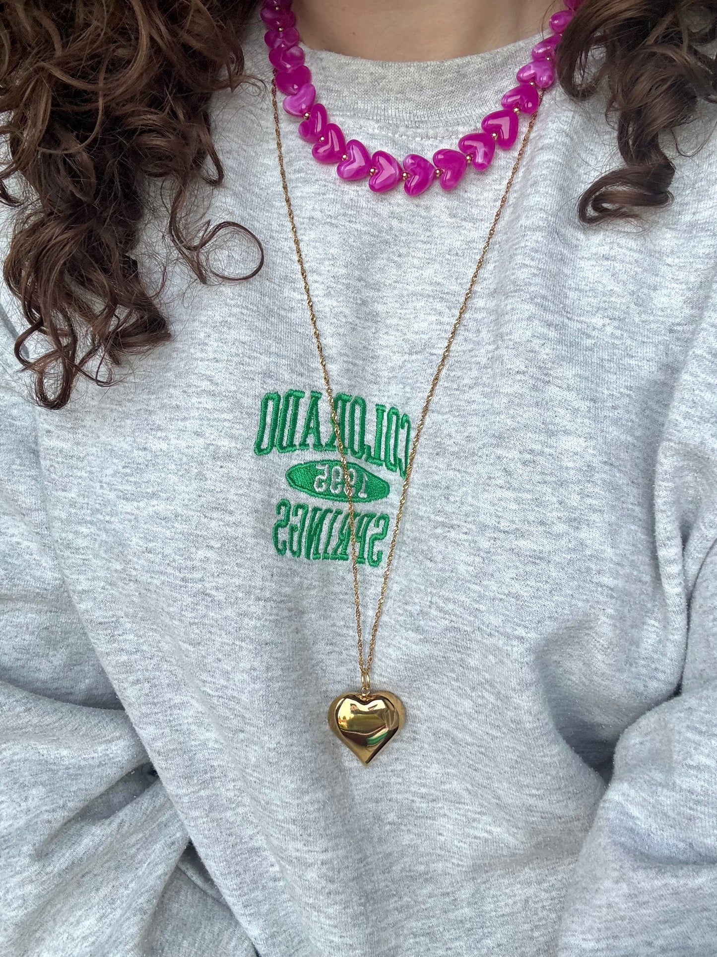 ‘HEART BEADS’ ketting - diverse kleuren