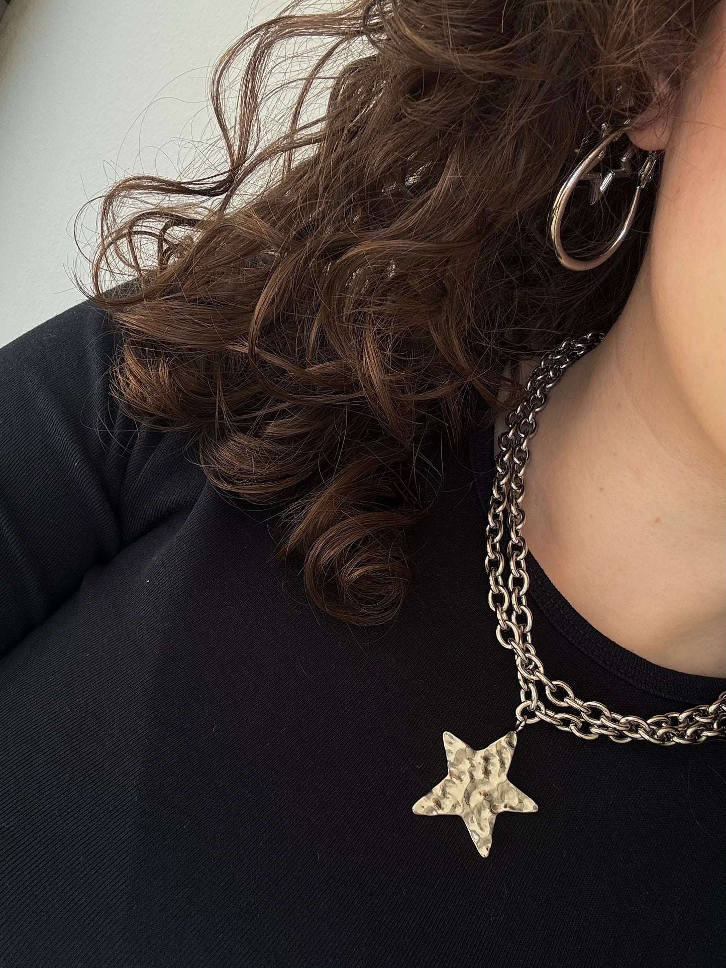 ‘STARGIRL’ oorbellen - zilver