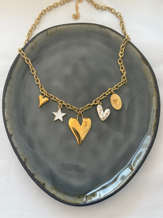 Bedelketting (35) - goud