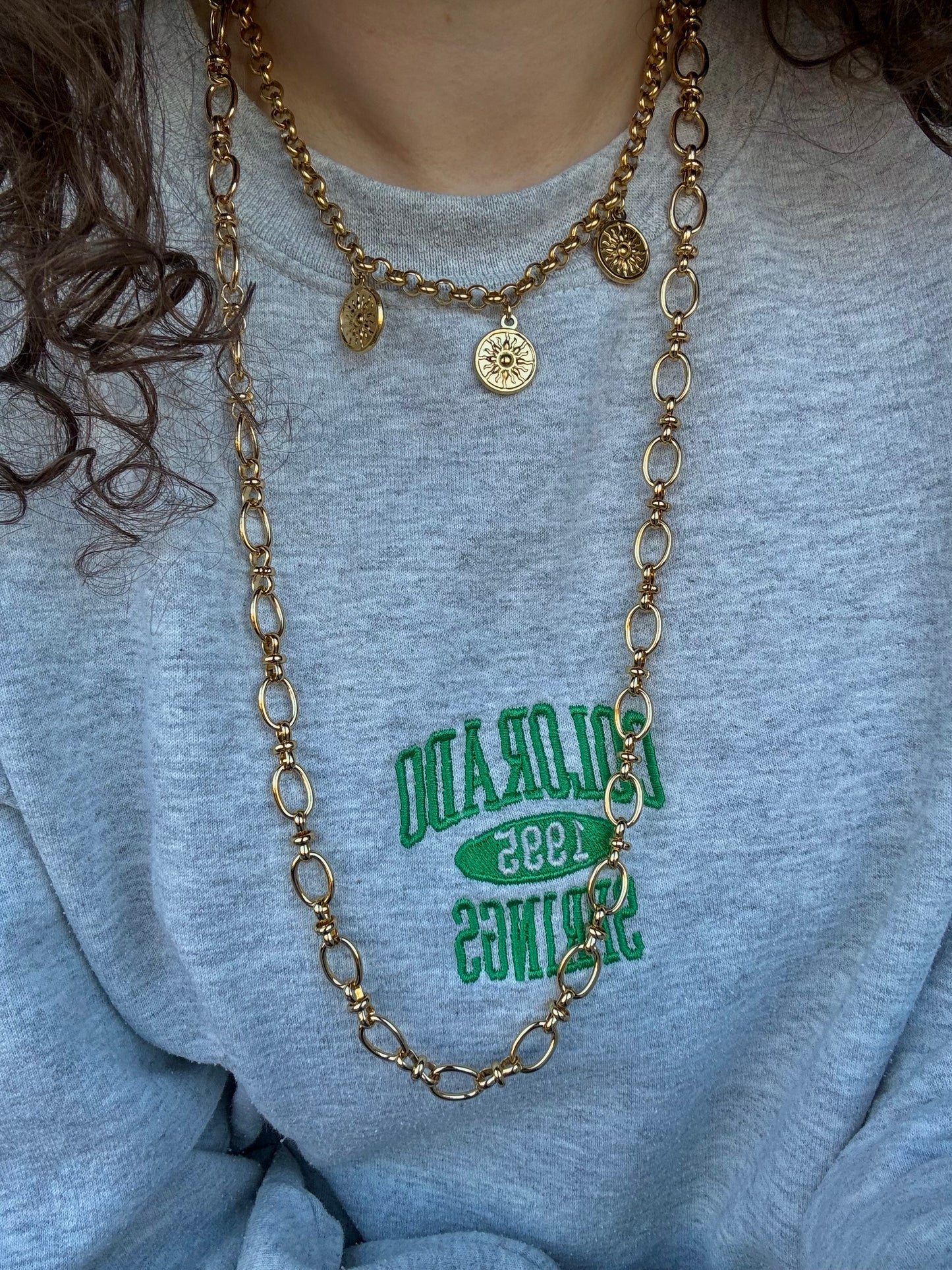 ‘CLAIRE’ ketting - goud