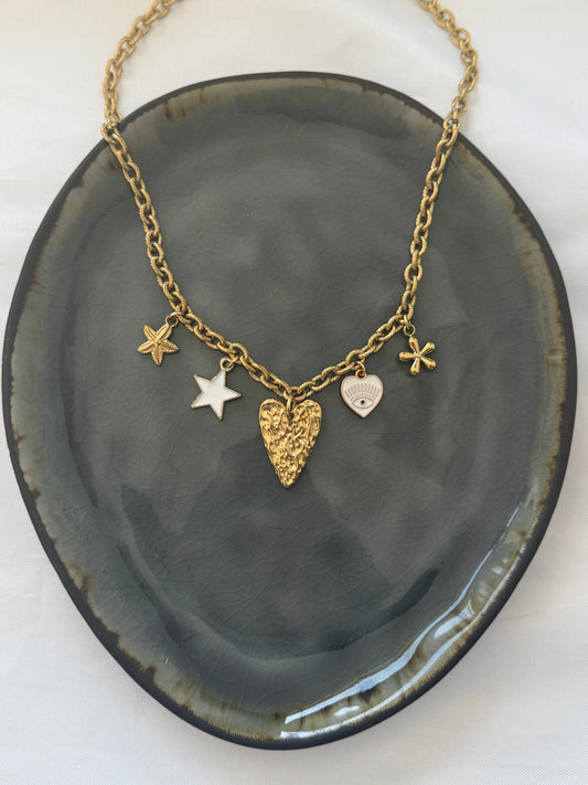 Bedelketting (38) - goud