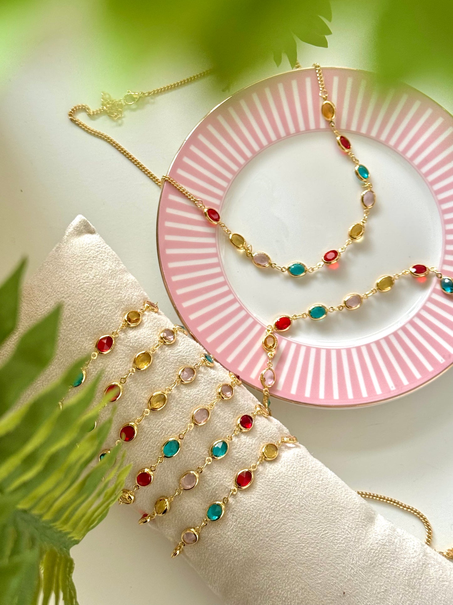 ‘COLOR’ armband - goud