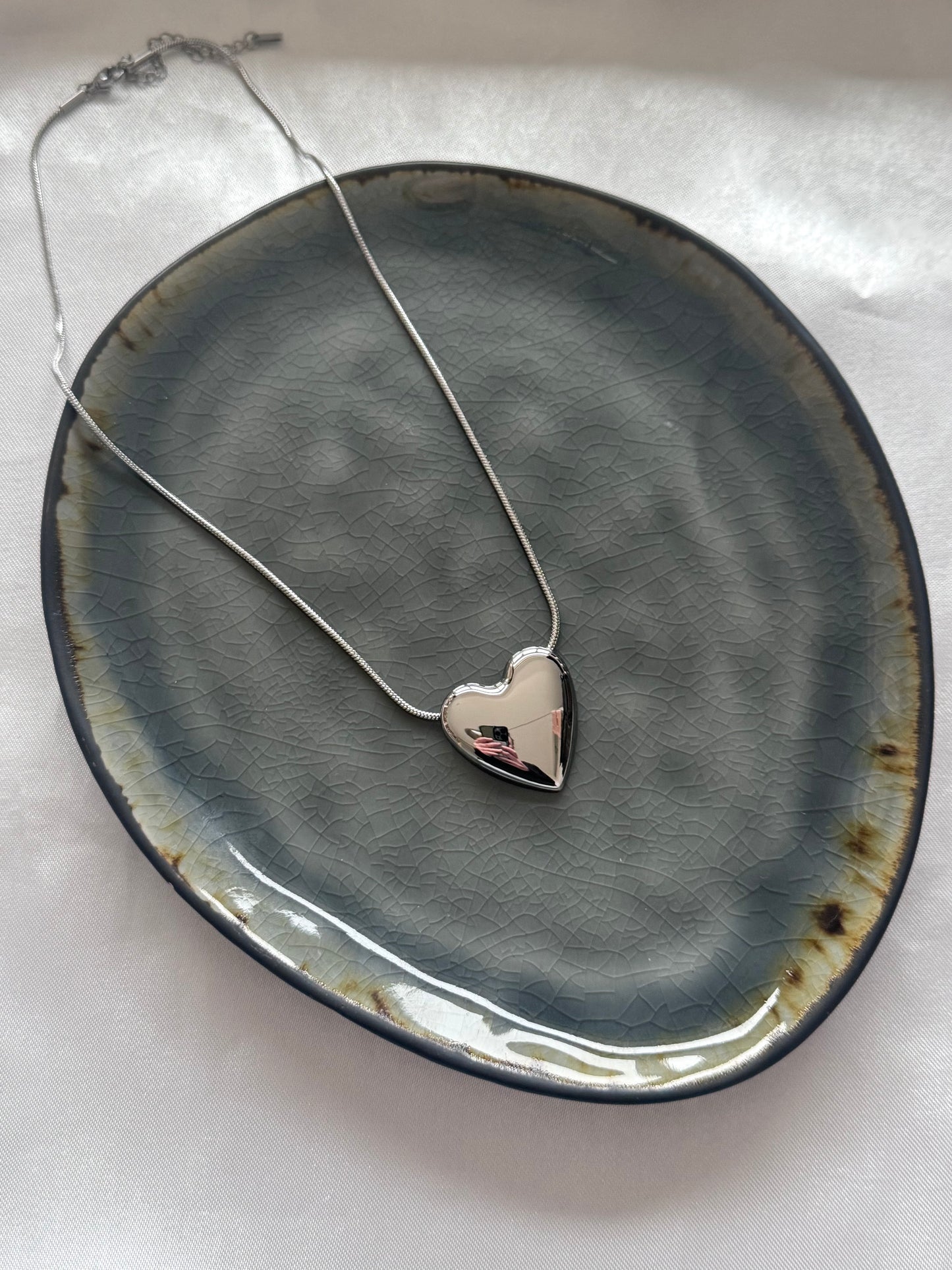 ‘BRIGHT LOVE’ ketting - goud/zilver