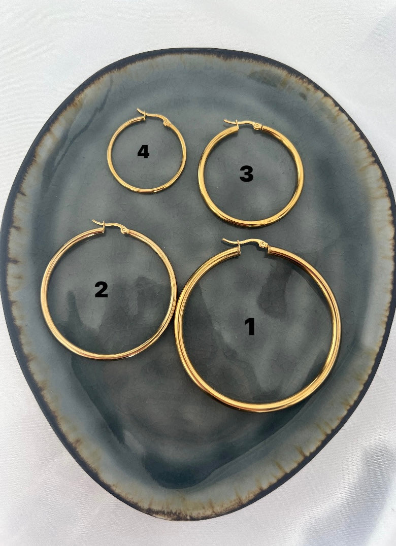 ‘BIG HOOPS’ (4) - goud