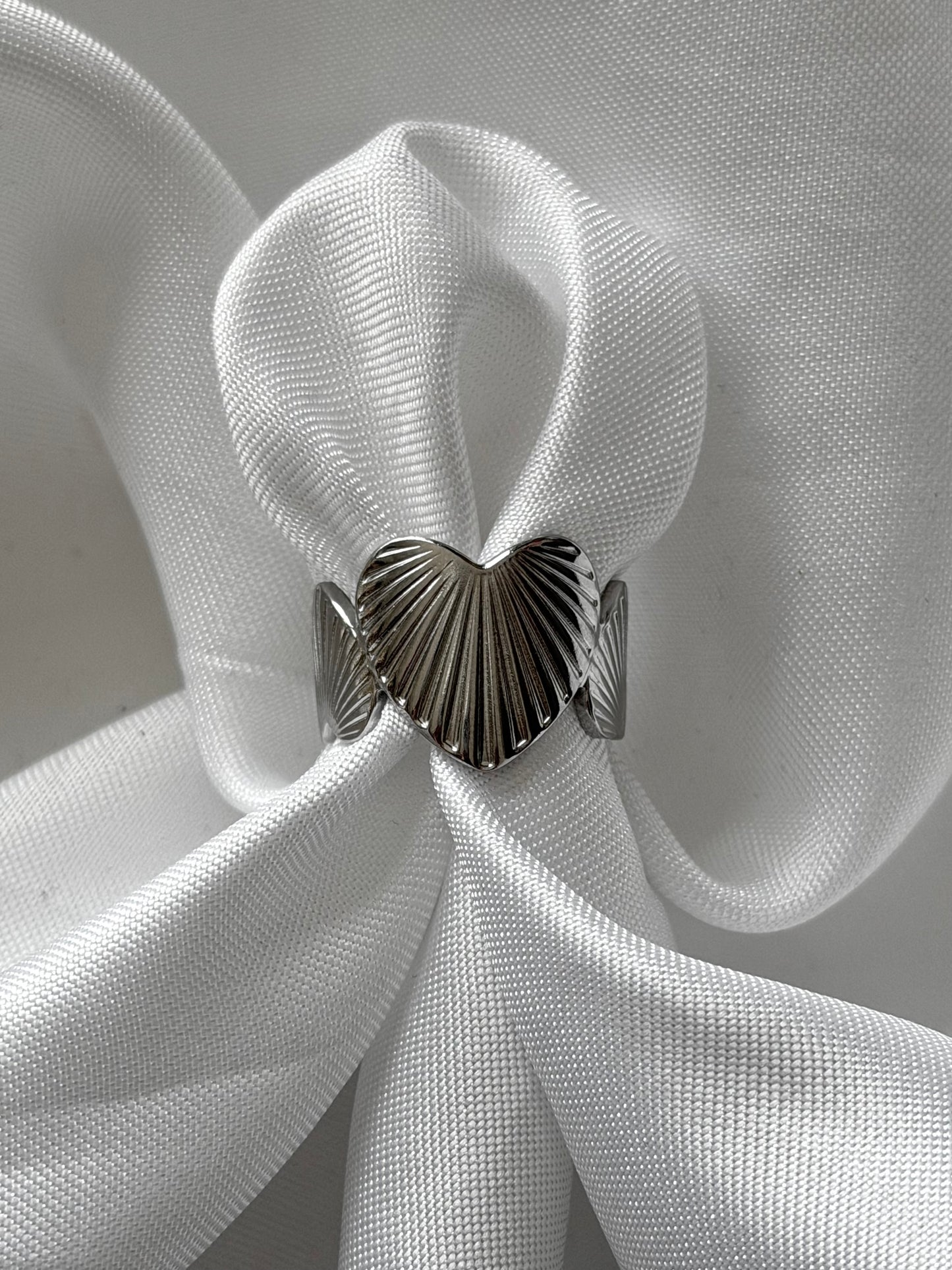 ‘VALENTINE’ ring - goud/zilver