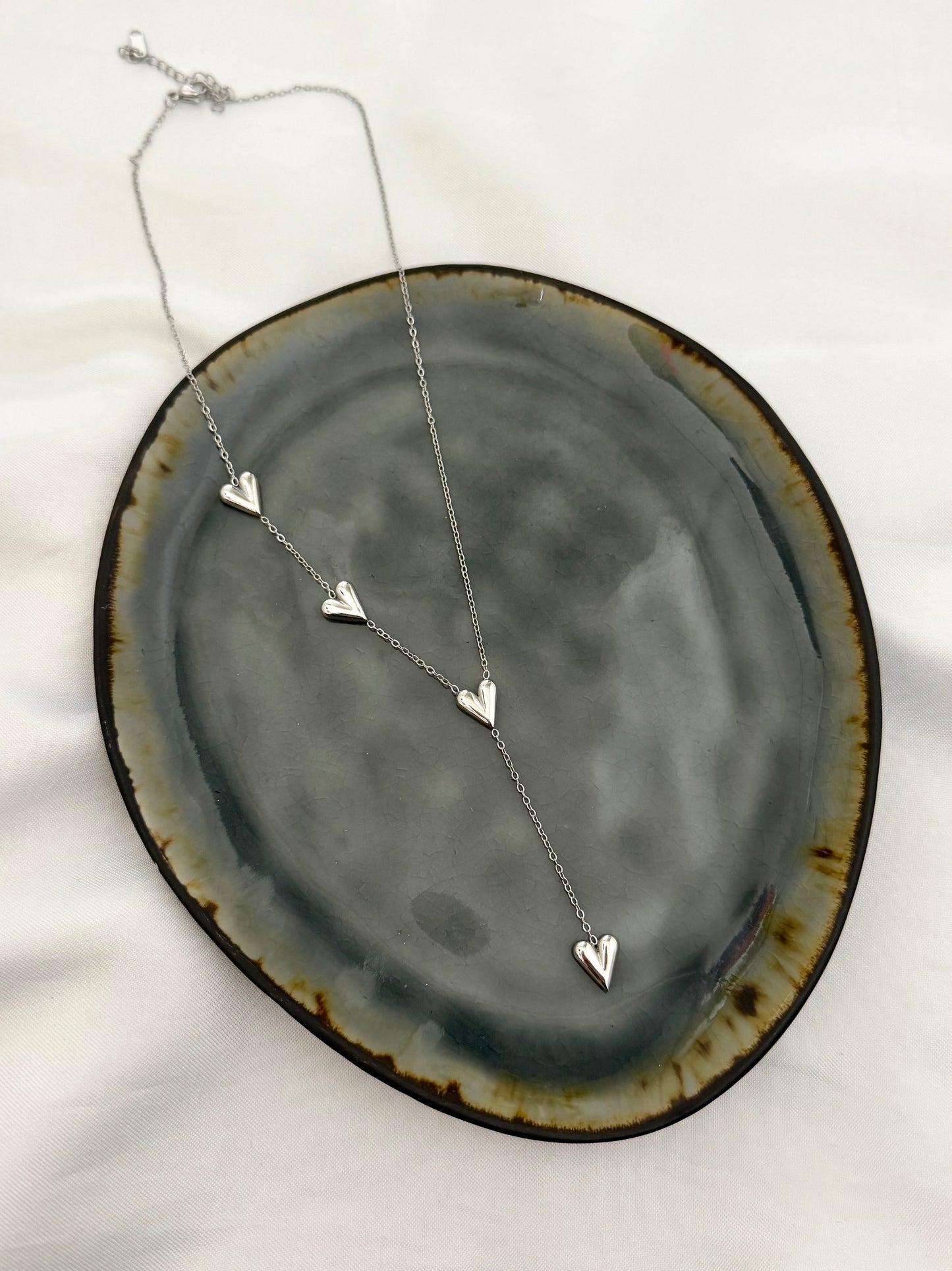 ‘PARIS’ ketting - goud/zilver