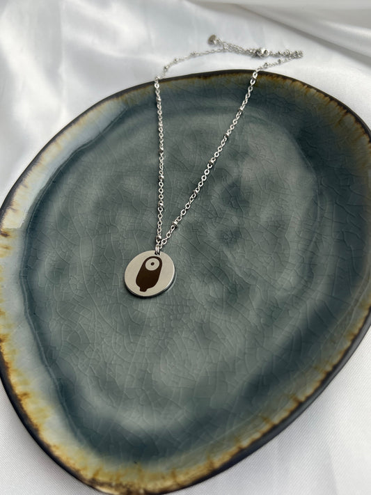 ‘STOMAZAKJE’ ketting - goud/zilver