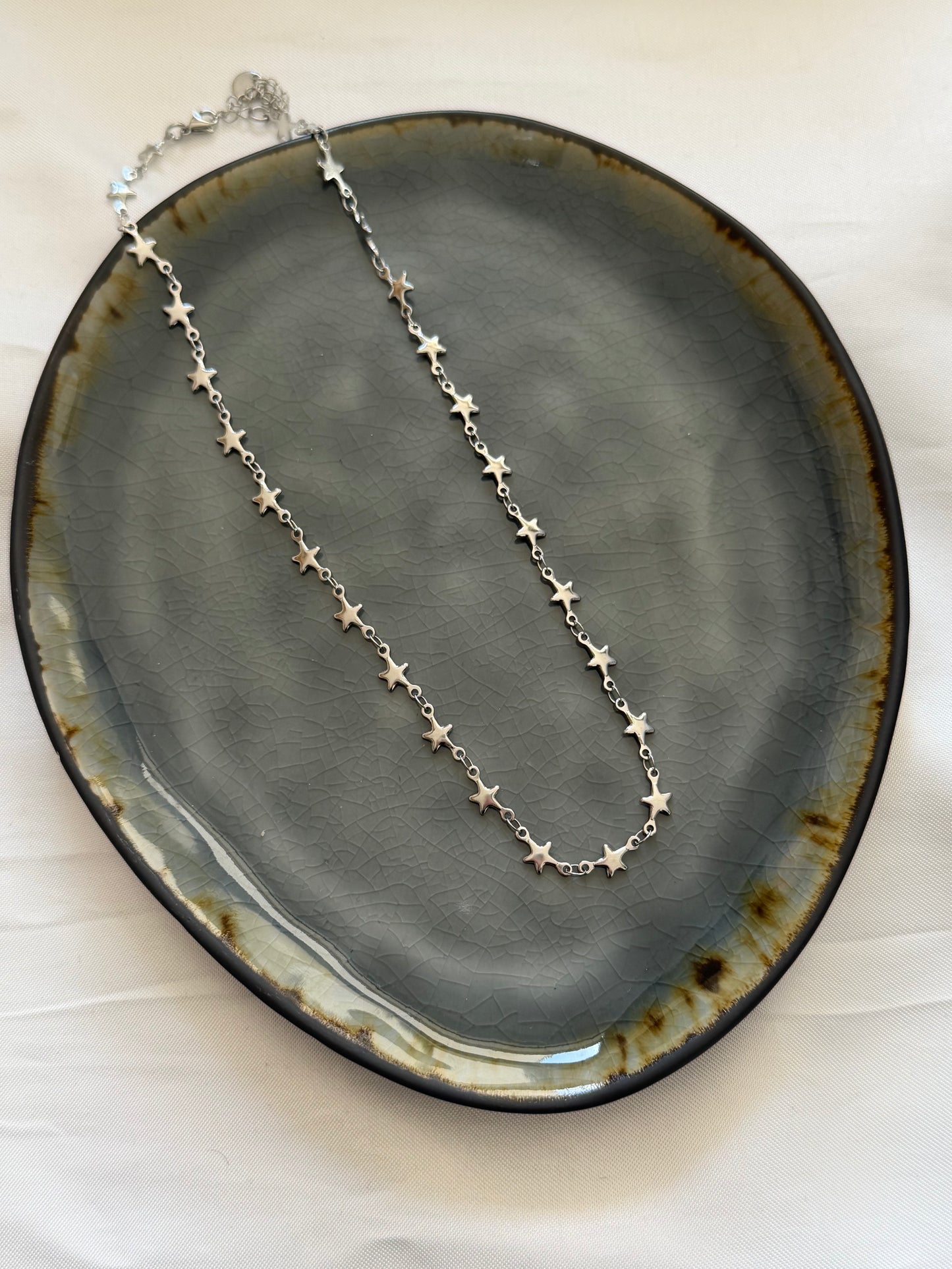 ‘STARS’ ketting - goud/zilver