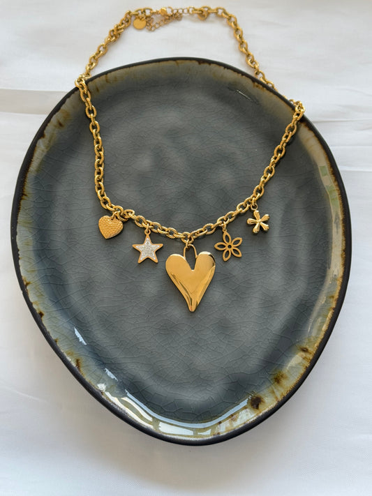 Bedelketting (26) - goud