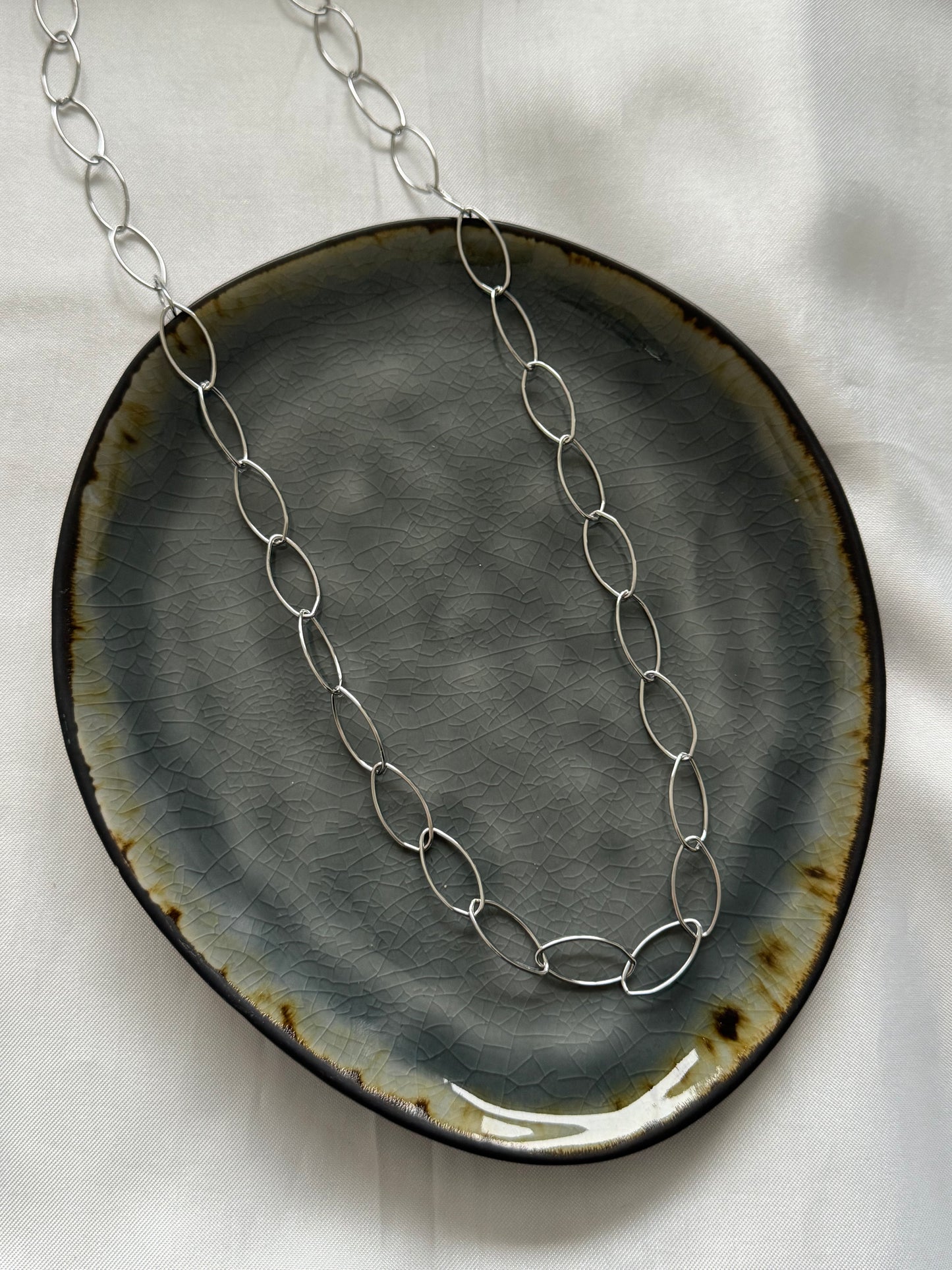 ‘SANNE’ ketting - goud/zilver