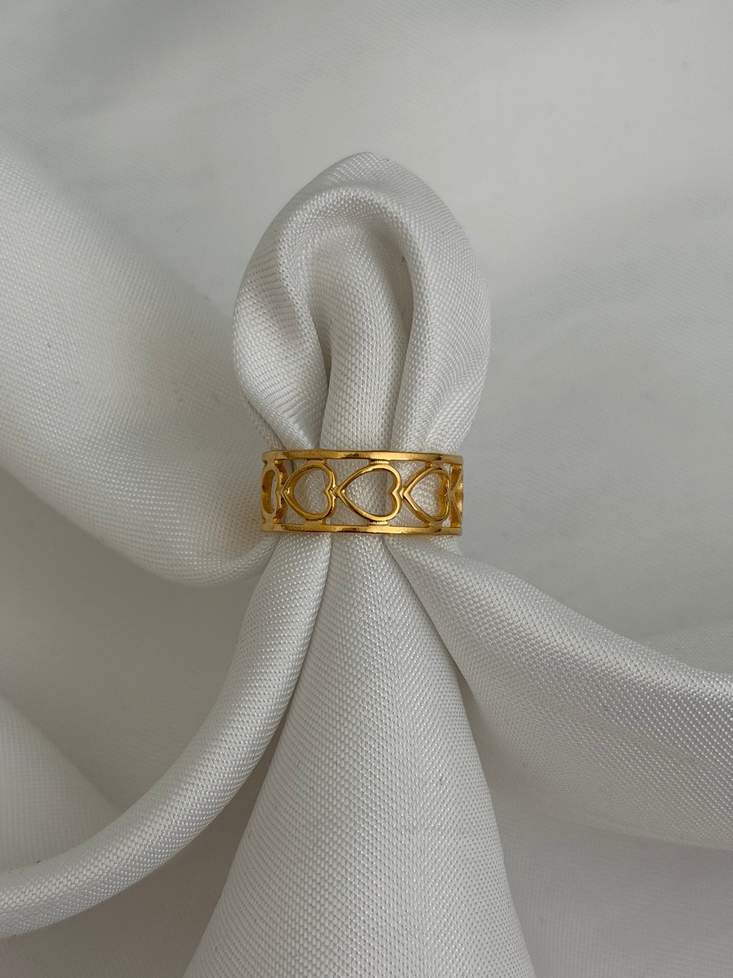 ‘BLUSH’ ring - goud