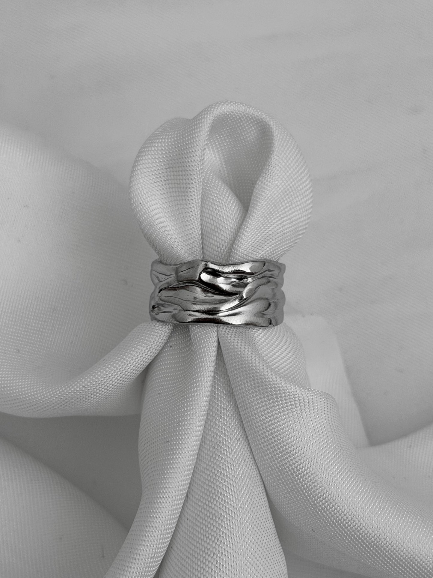 ‘BRITT’ ring - goud/zilver