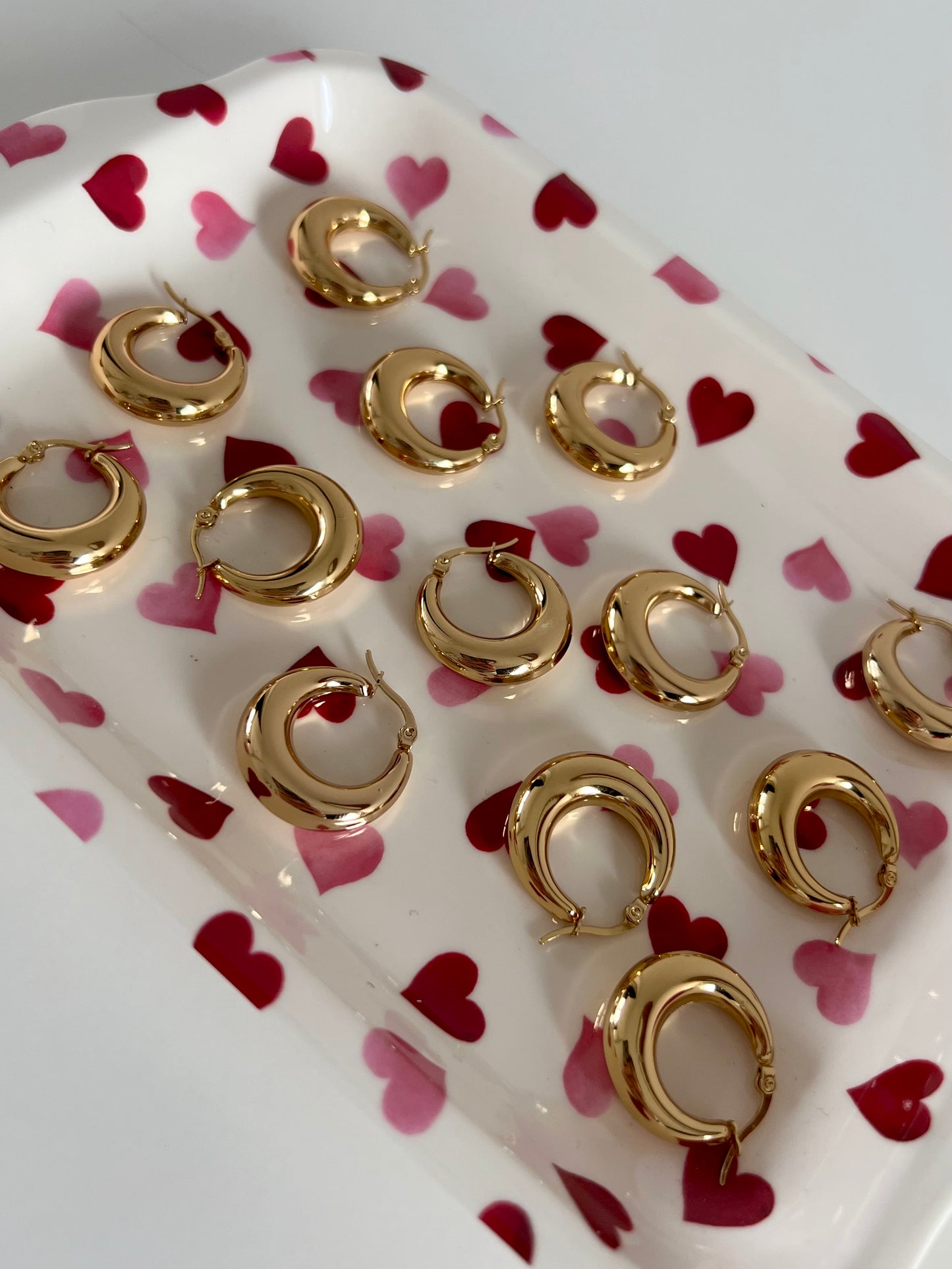 ‘CLAIRE’ oorbellen - goud/zilver