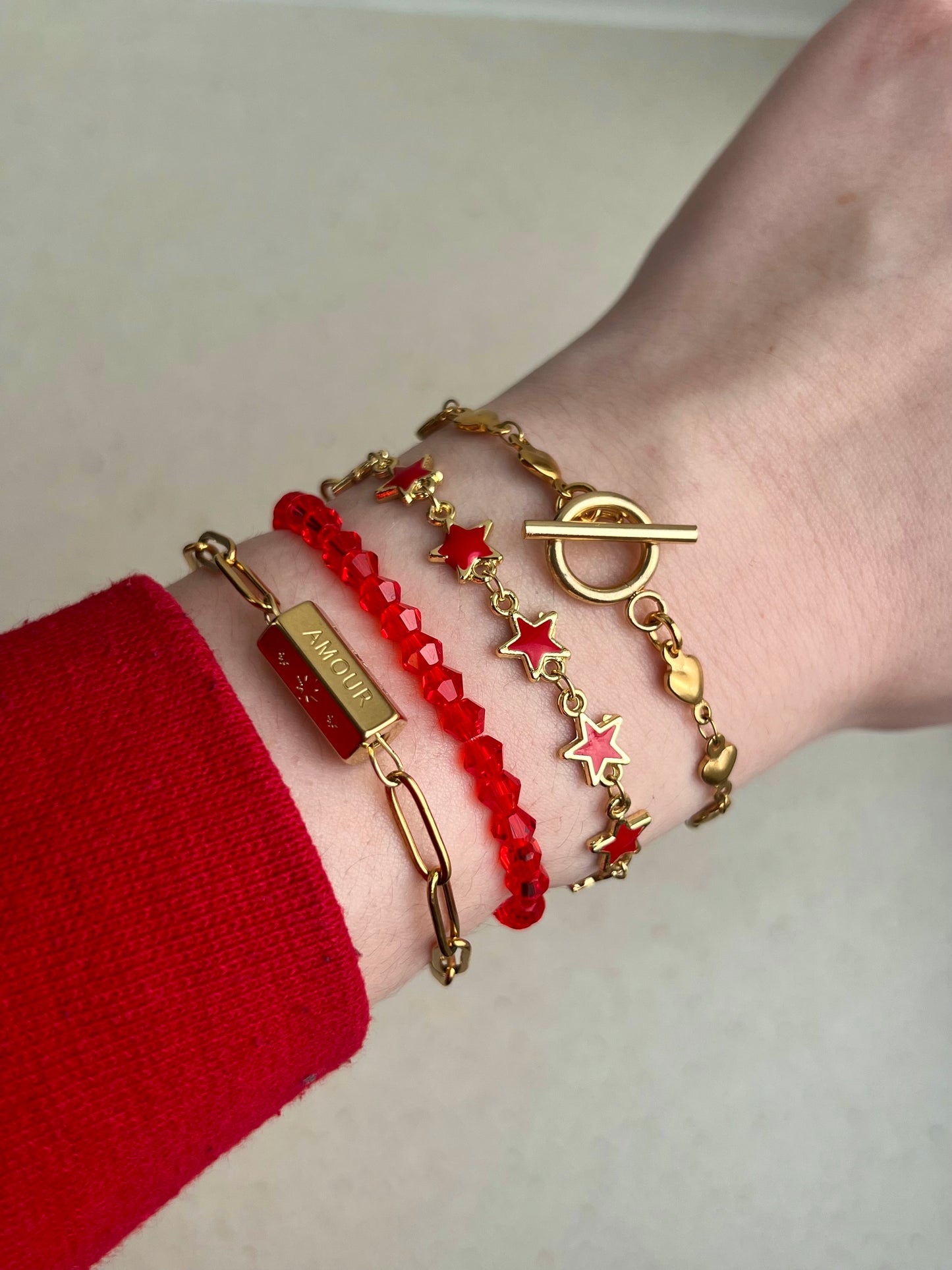 ‘MILA’ armband - zilver