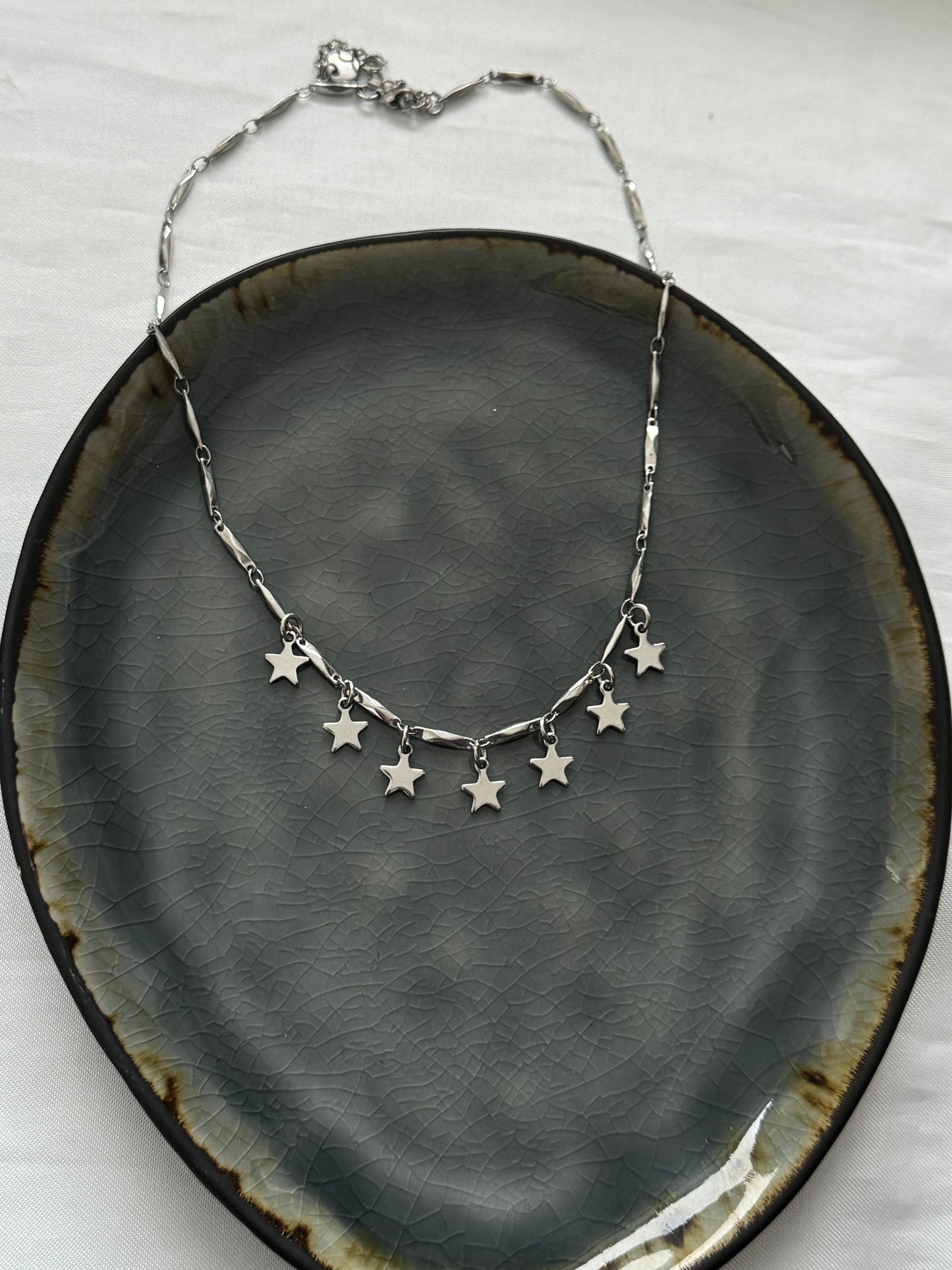 ‘LITTLE STARS’ ketting - zilver