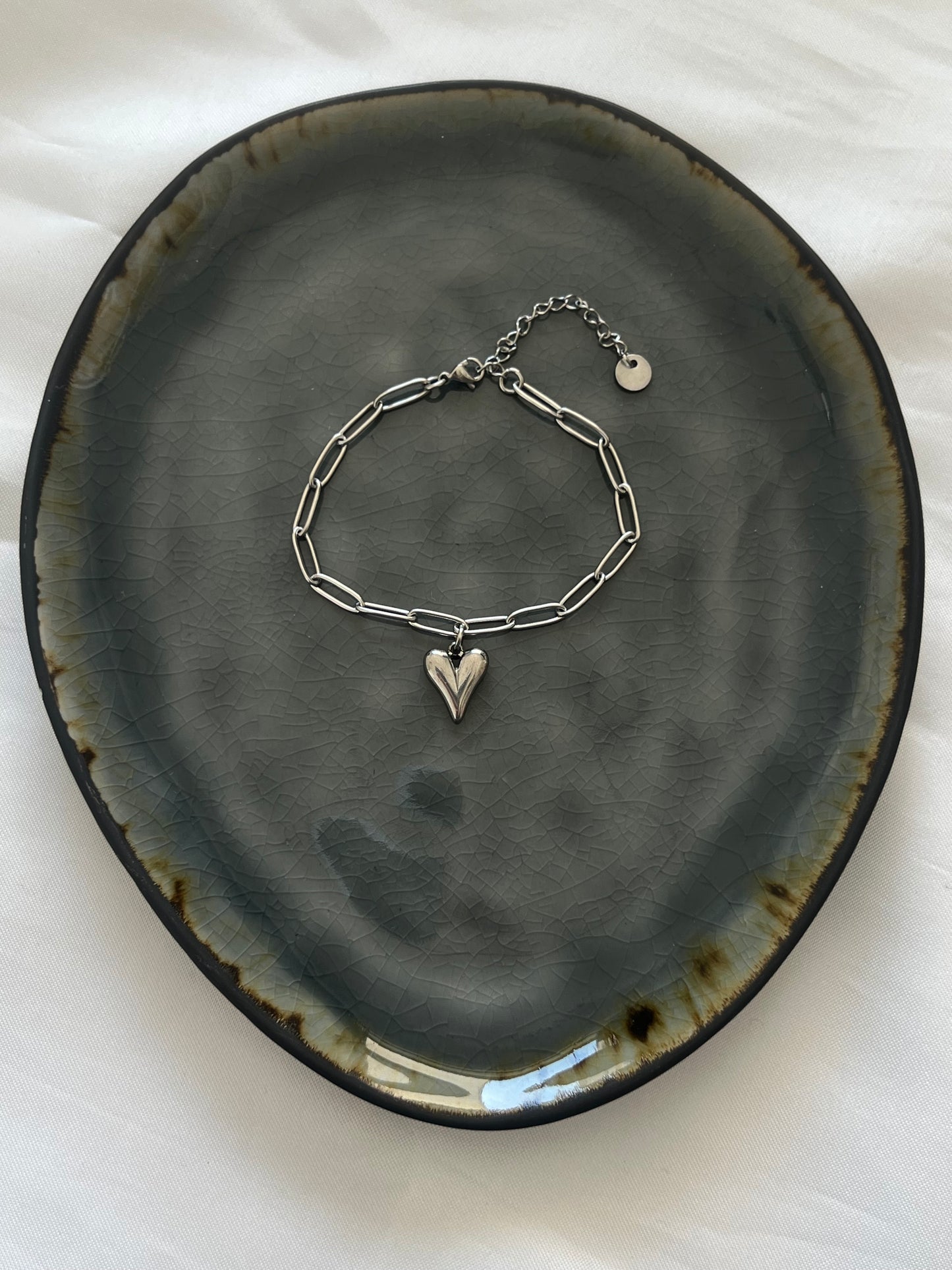 ‘BABE’ armband - goud/zilver