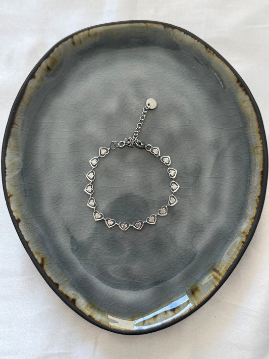 ‘MANDY’ armband - zilver