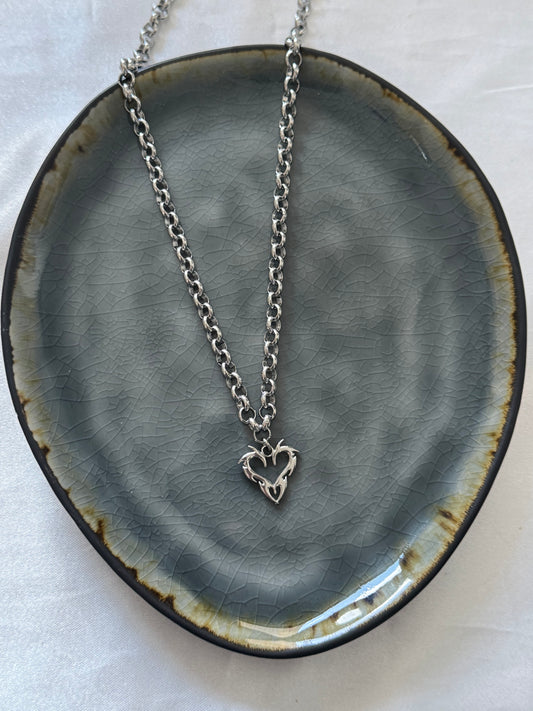 ‘NOA’ ketting - goud/zilver