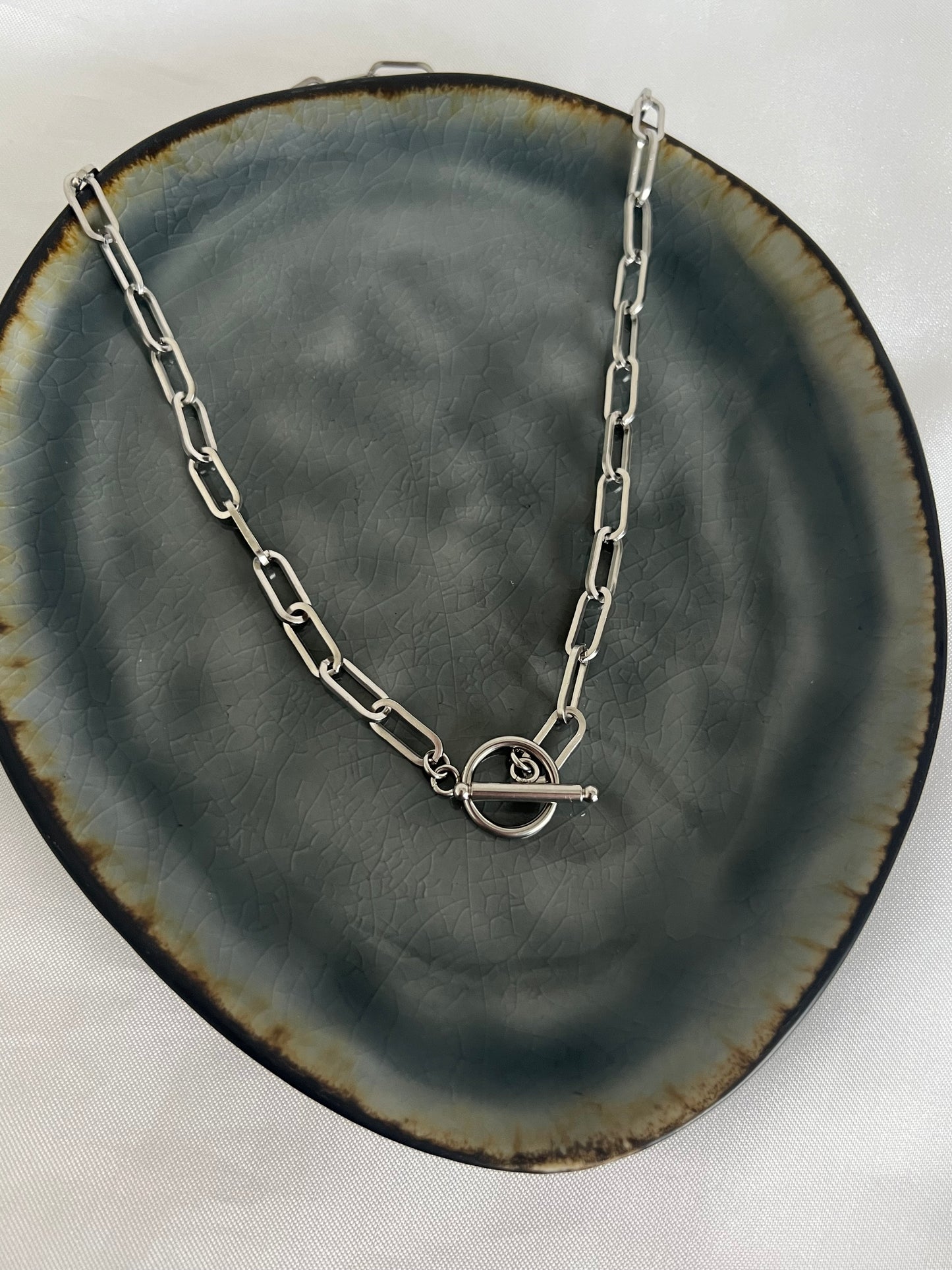 ‘BEAU’ ketting - zilver