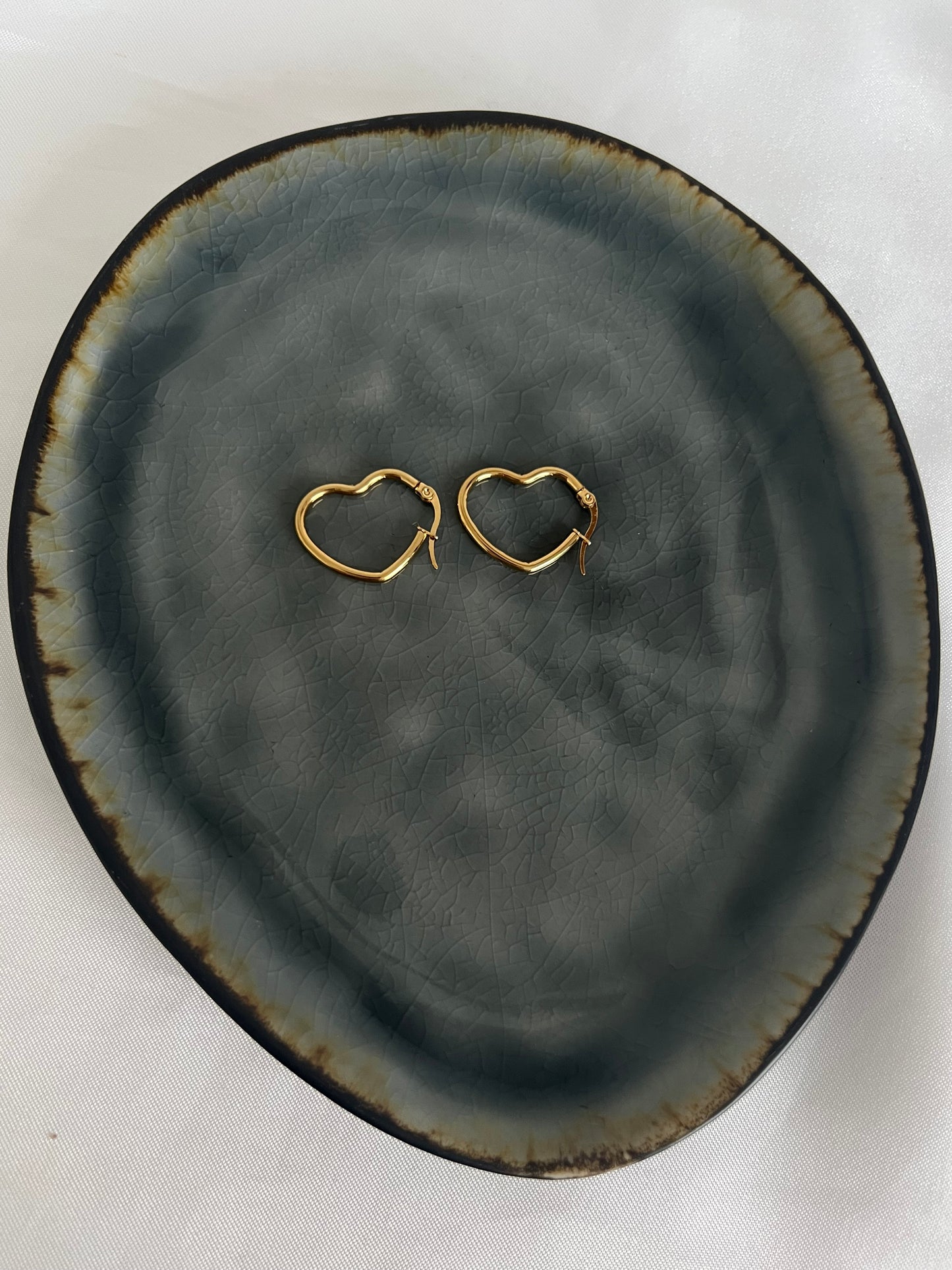 ‘I LOVE YOU’ oorbellen - goud