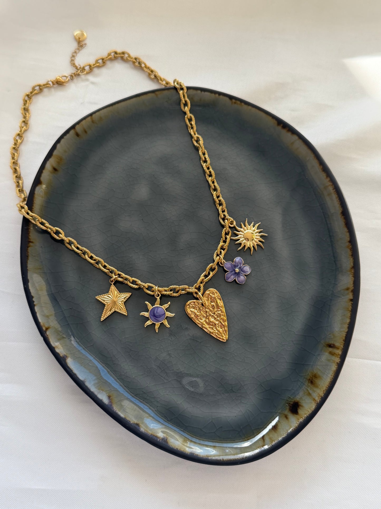 Bedelketting (12) - goud