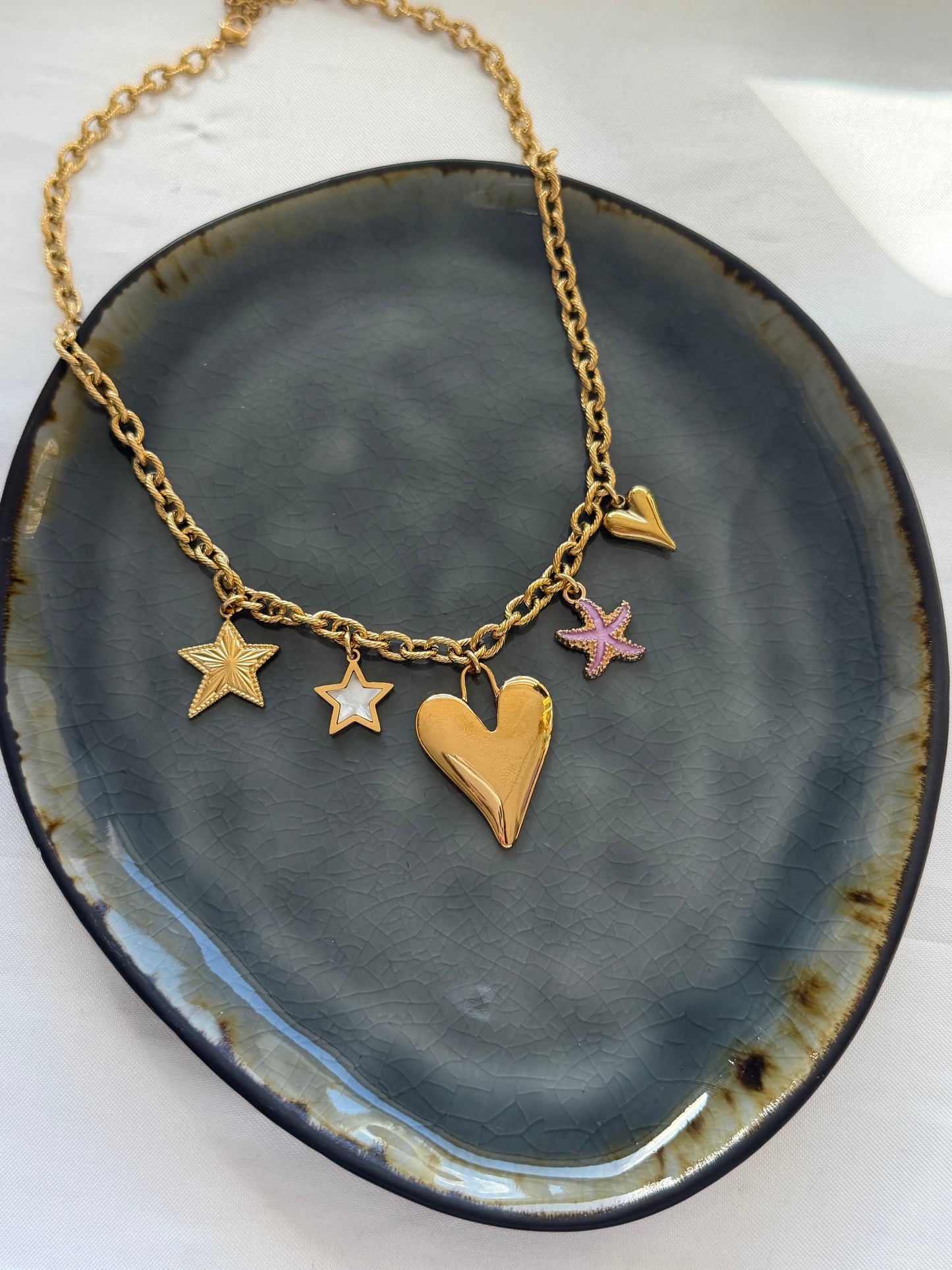 Bedelketting (14) - goud