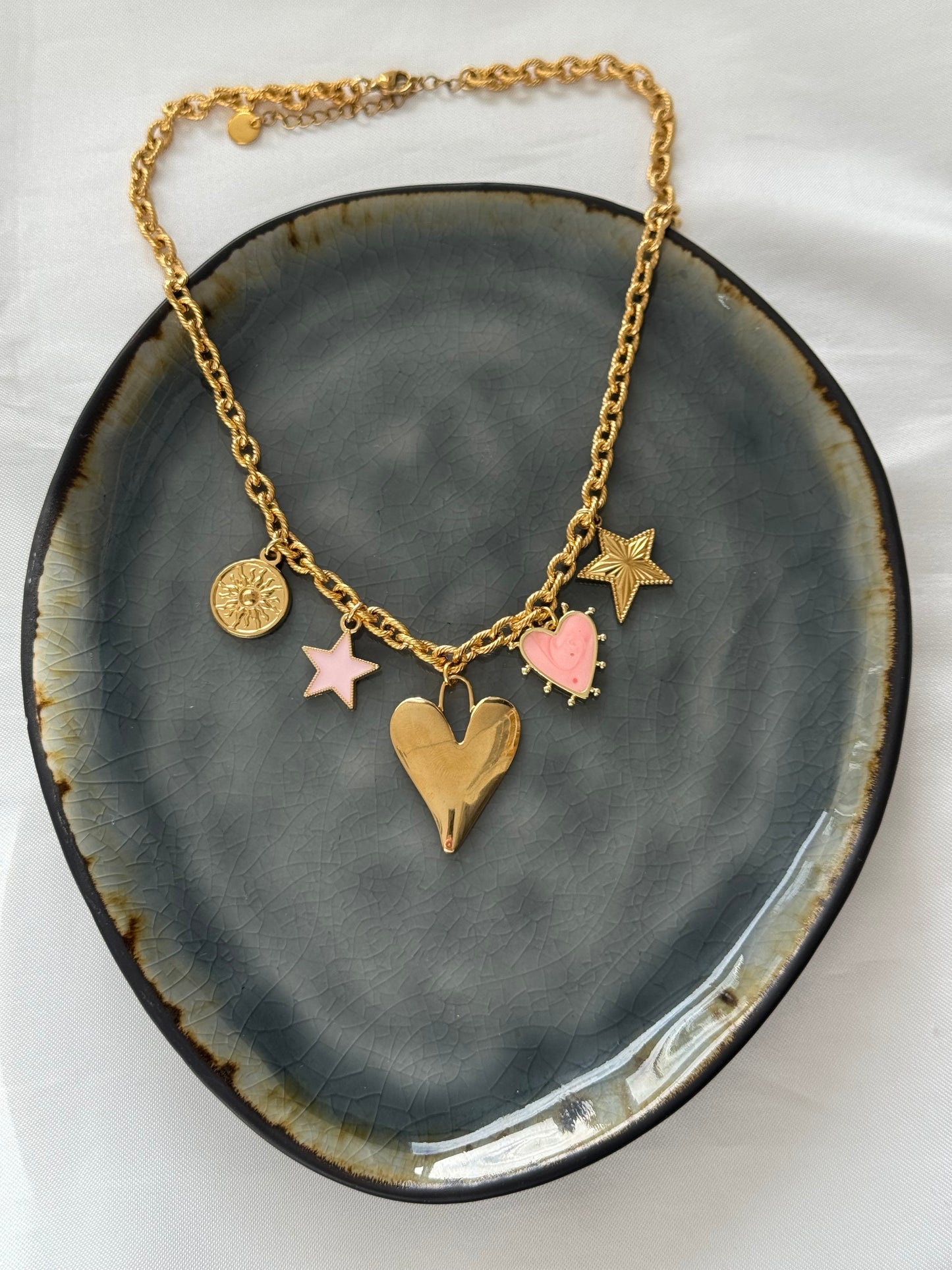 Bedelketting (15) - goud