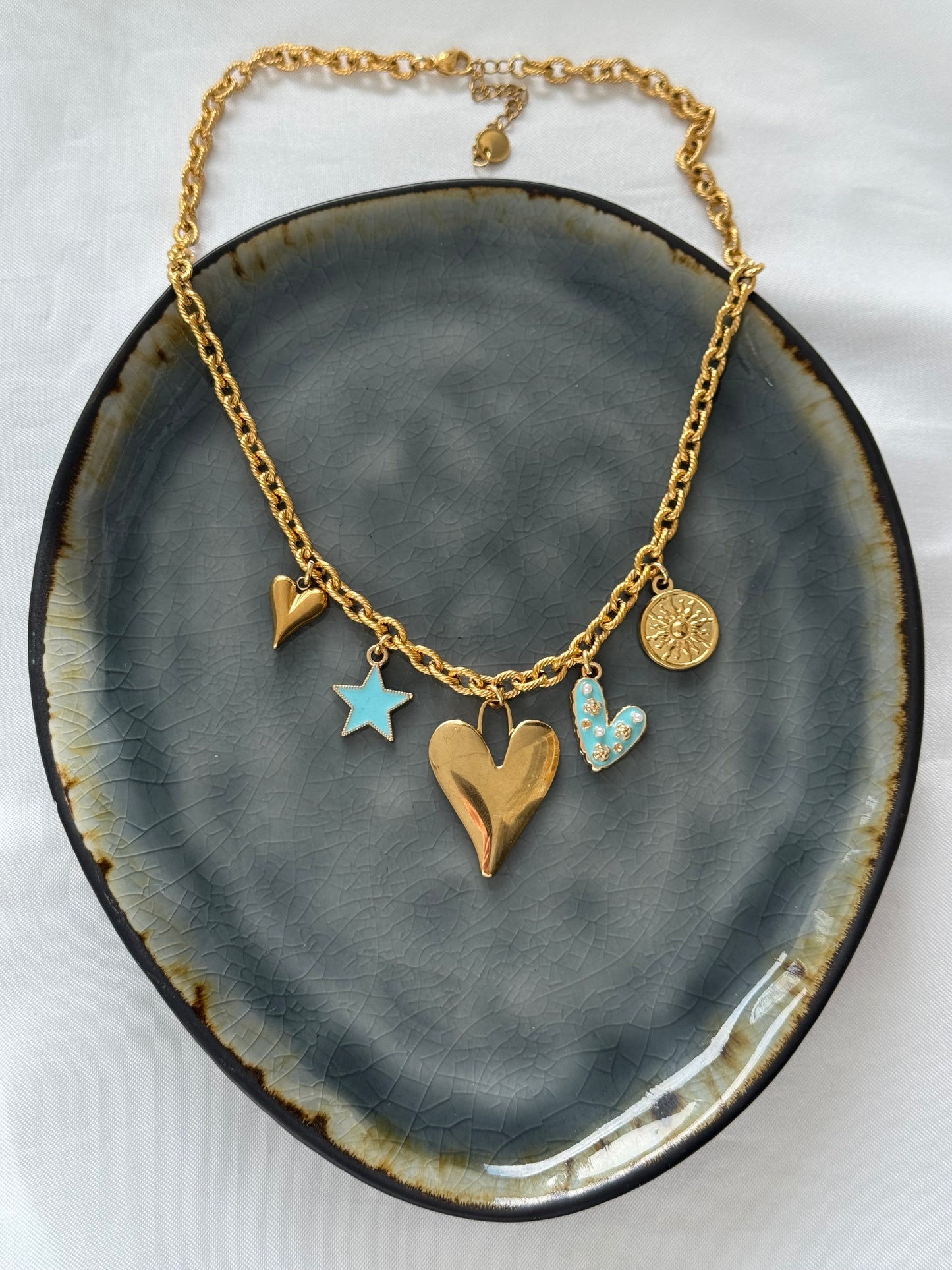 Bedelketting (16) - goud