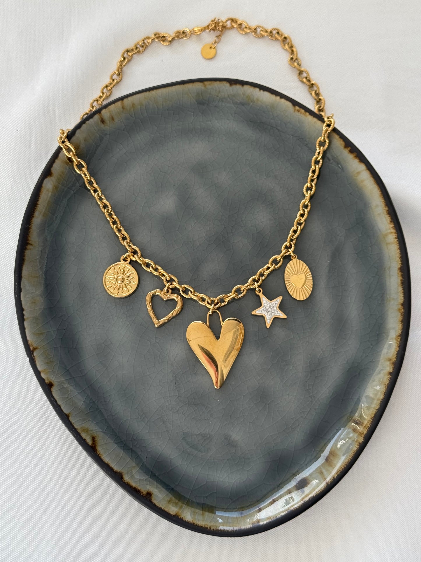 Bedelketting (17) - goud