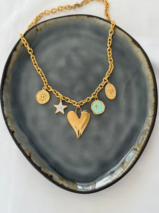 Bedelketting (14) - goud