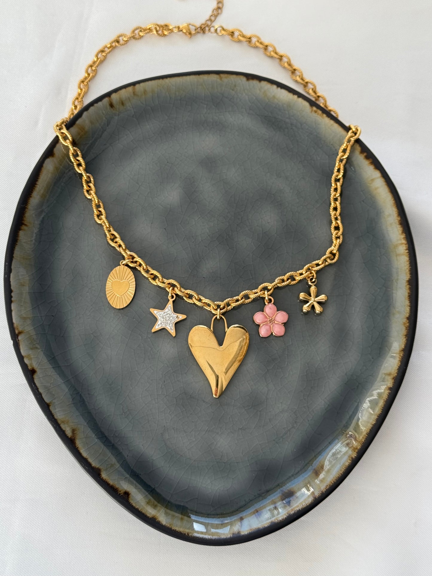 Bedelketting (21) - goud