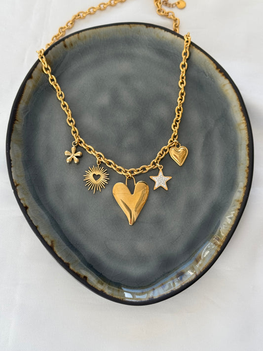 Bedelketting (20) - goud