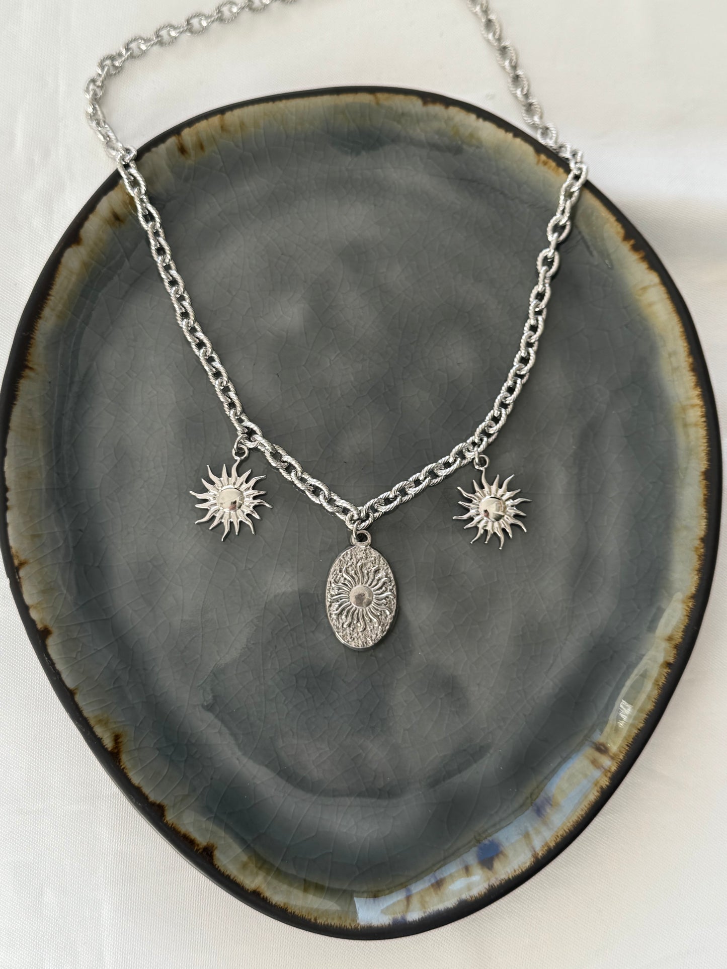 ‘SUNNY DAYS’ ketting - goud/zilver