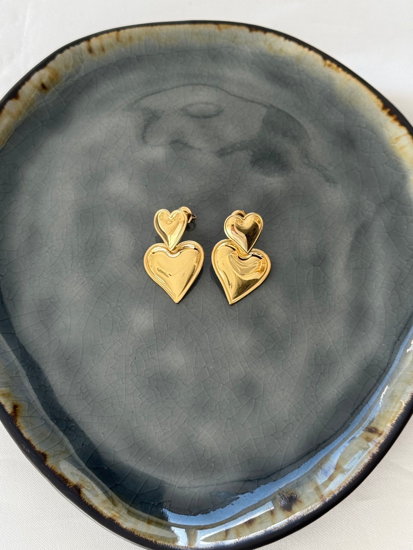 ‘LANA’ oorbellen - goud/zilver