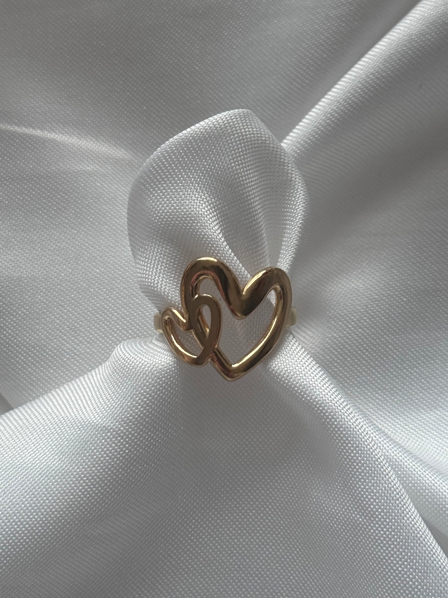 ‘LOVERS’ ring - goud