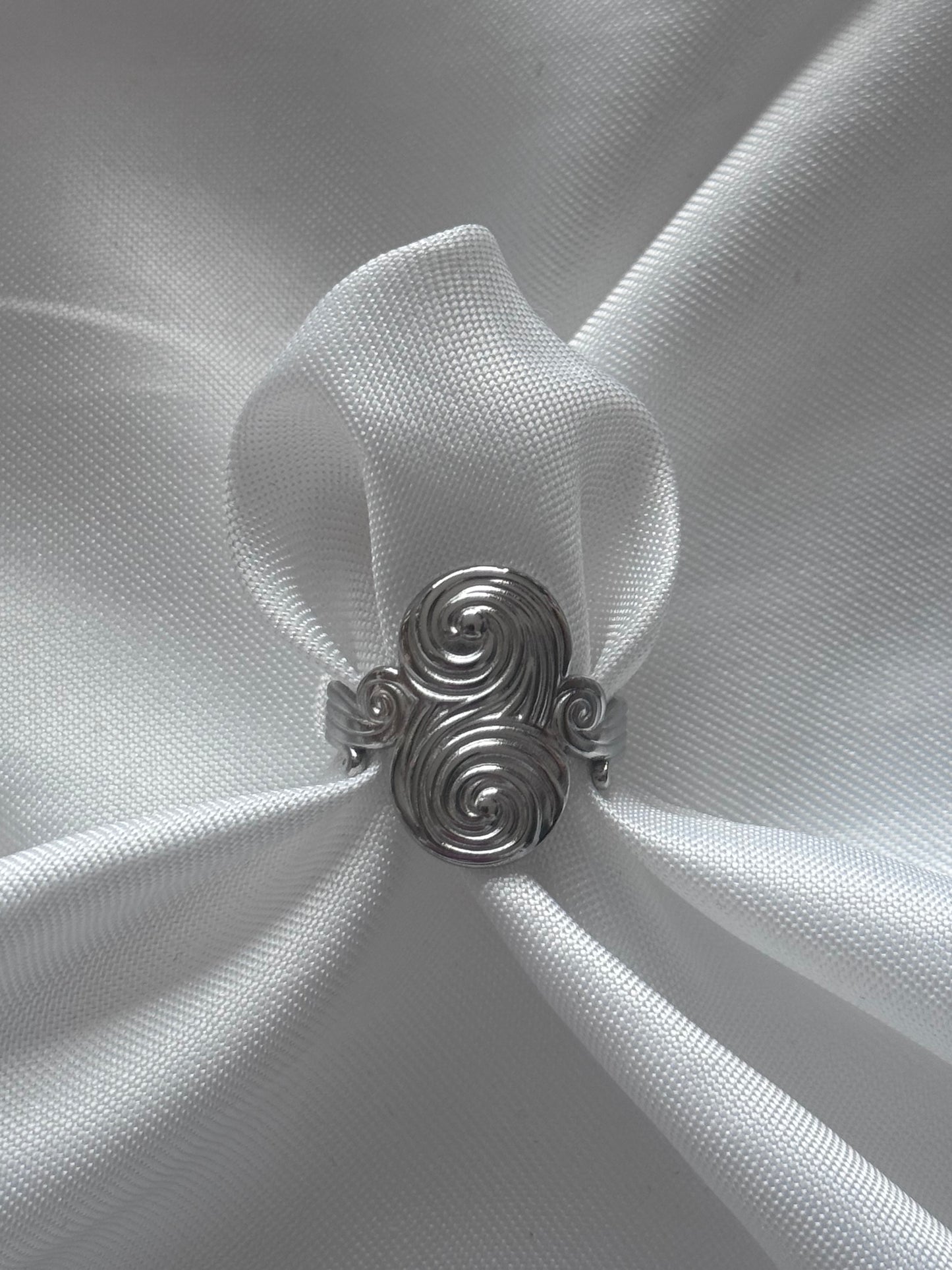 ‘TERESA’ ring - goud/zilver