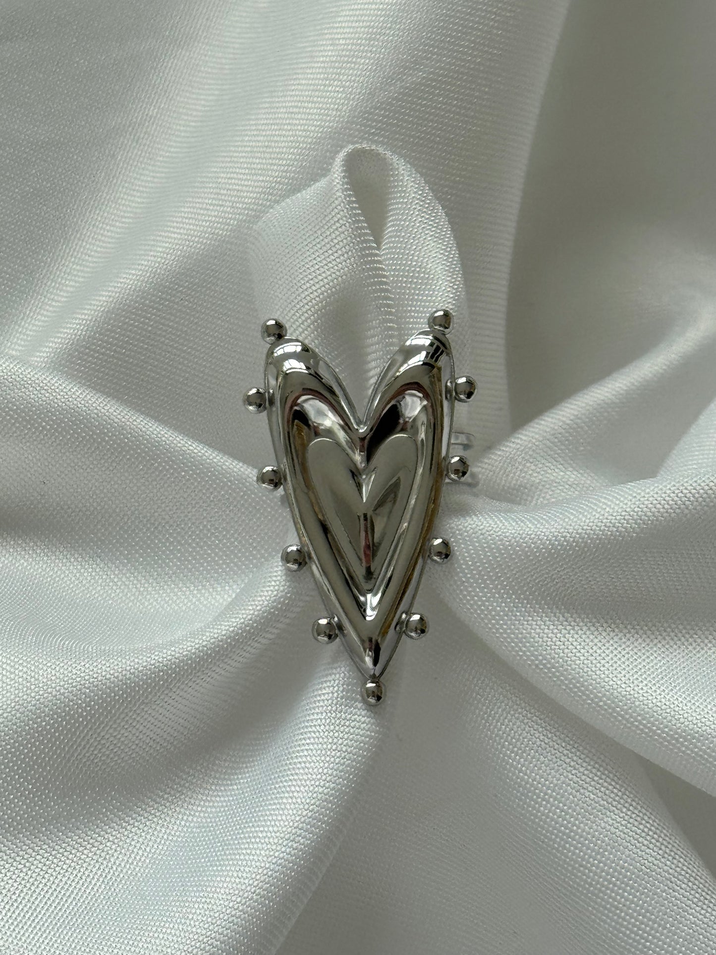 ‘LOLA’ ring - goud/zilver