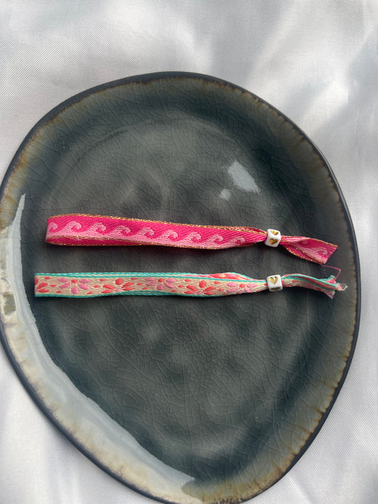 ‘PINKY’ lint armbandje