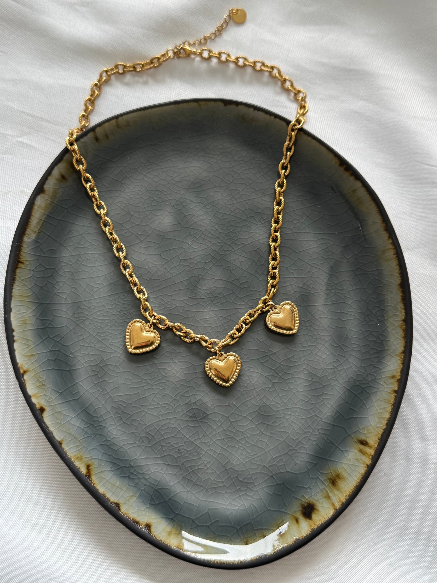 ‘BELLA’ ketting - goud/zilver